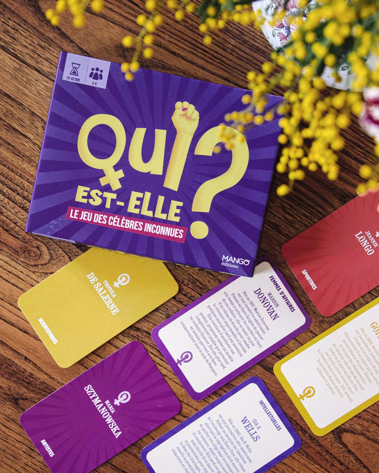 Qui est-elle Éditions Mango