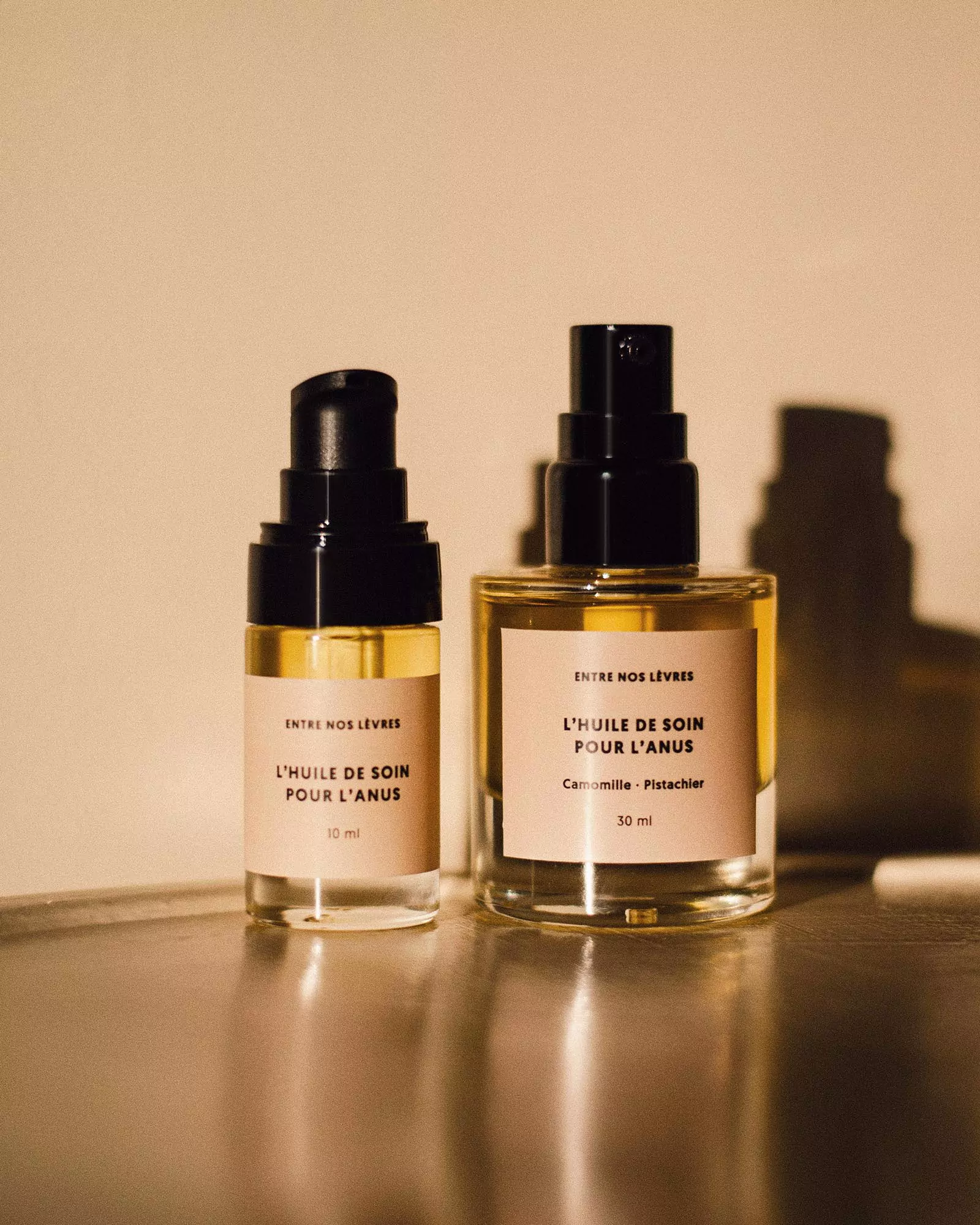 Le duo d'huiles de soin pour l'anus