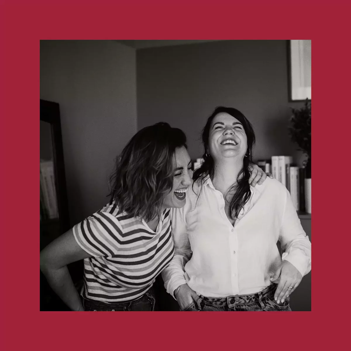 Céline et Margaux, fondatrices d’Entre nos lèvres